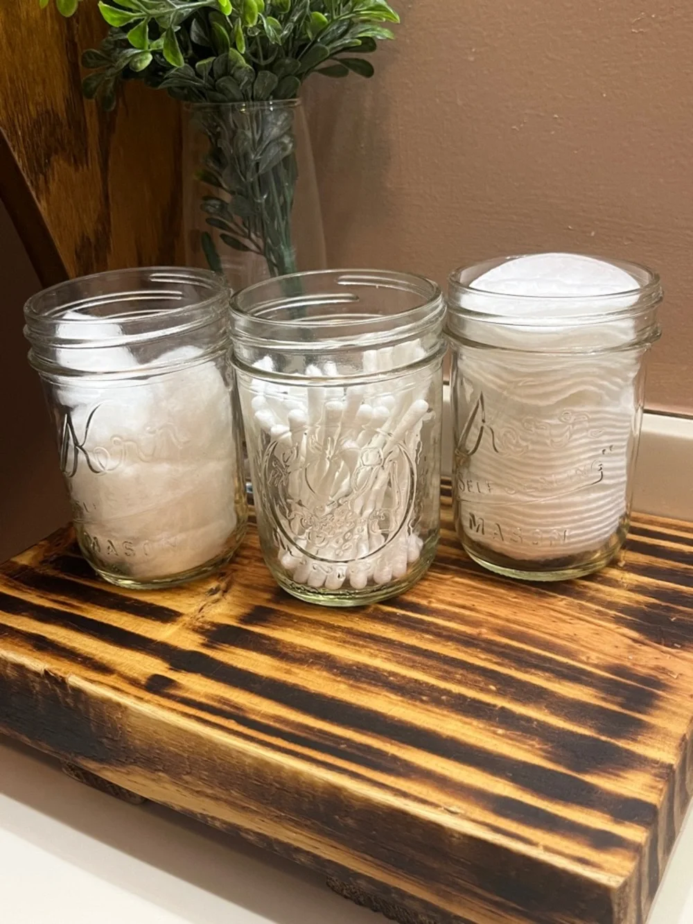 Handmade rustic bathroom